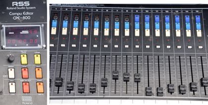 Roland-CPE-800, VCA-800 early 80s, as seen